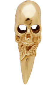 Emanuele Bicocchi - Gold Single Skull Stud Earring