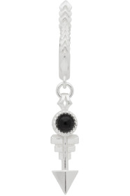 Emanuele Bicocchi - Silver Single Arrow Hoop Earring