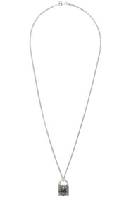 Emanuele Bicocchi - Silver Padlock Necklace
