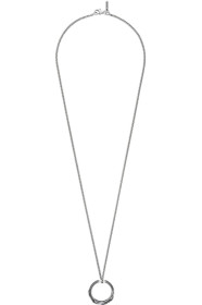 Emanuele Bicocchi - Silver Flame Dagger Ring Necklace