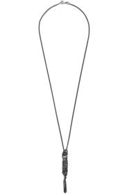 Emanuele Bicocchi - Silver Skull Twist Necklace
