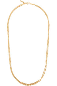 Emanuele Bicocchi - SSENSE Exclusive Gold Crochet Necklace