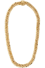 Emanuele Bicocchi - SSENSE Exclusive Gold Herringbone Chain Necklace
