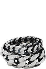 Emanuele Bicocchi - Silver Spiral Chain Ring
