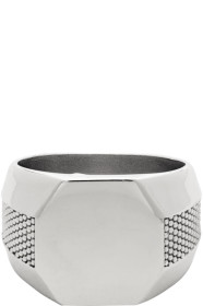 Emanuele Bicocchi - Silver Plain Signet Ring