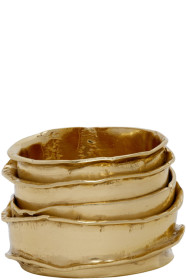 Emanuele Bicocchi - Gold Textured Ring