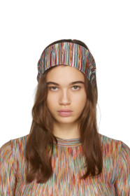Missoni - 多色条纹发带