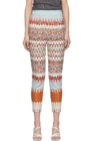 Missoni - Multicolor Knit Chevron Trousers