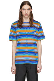 Missoni - Multicolor Striped Logo T-Shirt