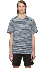 Missoni - Blue & White Striped T-Shirt