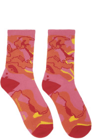 Sies Marjan - Pink & Orange Rem Koolhaas Edition ColorWorld Socks