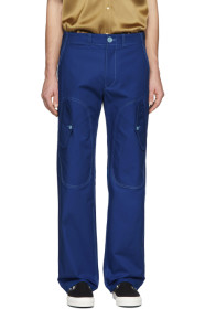 Sies Marjan - Blue Eshan Cargo Pants