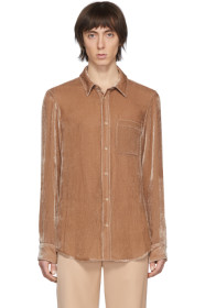 Sies Marjan - Tan Velvet Cord Shirt