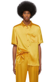 Sies Marjan - Yellow Satin Rooney Shirt