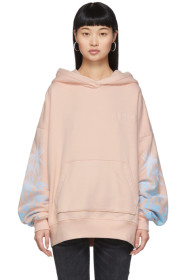 Amiri - Pink Oversized Eternal Happiness Hoodie