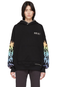 Amiri - Black 'Eternal Happiness' Oversized Hoodie