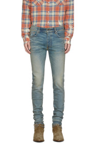Amiri - Indigo Stack Jeans