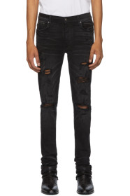 Amiri - Black Thrasher Plus Jeans