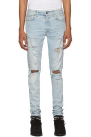 Amiri - Blue Thrasher Plus Jeans