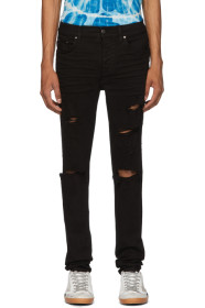 Amiri - Black Thrasher Plus Jeans