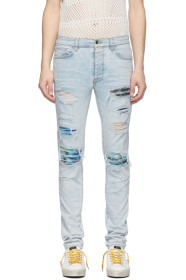 Amiri - Blue Tie-Dye MX1 Jeans