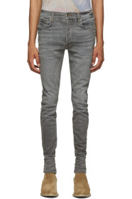 Amiri - Grey Stack Smoke Jeans
