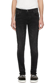 Amiri - Black Half Track Jeans