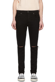Amiri - Black Slash Jeans
