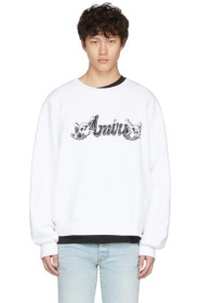 Amiri - White Mötley Crüe Sweatshirt