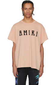 Amiri - 粉色 Hippie T 恤