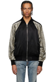 Enfants Riches Déprimés - Blouson aviateur noir Capitalisme