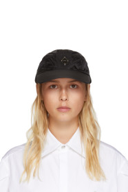 A-COLD-WALL* - Casquette noire Rhombus Logo