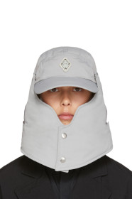 A-COLD-WALL* - Grey Detachable Rhombus Storm Cap