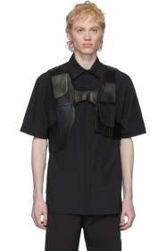 A-COLD-WALL* - Veste noire Frame Utility Harness