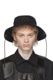 A-COLD-WALL* - Black Drawcord Bucket Hat