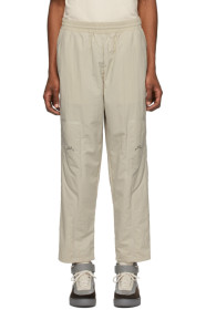 A-COLD-WALL* - Pantalon de survêtement beige Taped