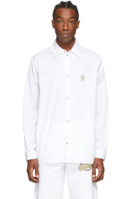 A-Cold-Wall* - White Rhombus Badge Shirt