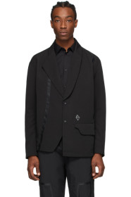 A-COLD-WALL* - Blazer asymétrique noir