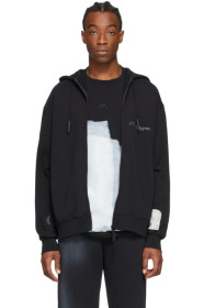 A-Cold-Wall* - Black Logo Zip Hoodie