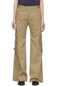Martine Rose - Tan Alphonso Cargo Trousers