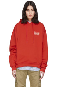 Martine Rose - Red Classic Hoodie