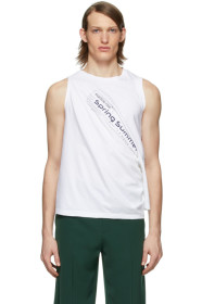 Martine Rose - T-shirt blanc Two Way