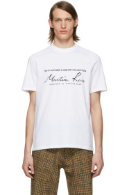Martine Rose - 白色 Classic T 恤