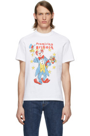 Martine Rose - 白色 Clown T 恤