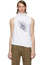 Martine Rose - T-shirt blanc Two Way