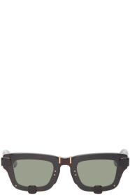 Y/Project - Tortoiseshell Linda Farrow Edition Square Sunglasses