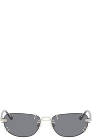 Y/Project - Black Linda Farrow Edition Trinity Sunglasses
