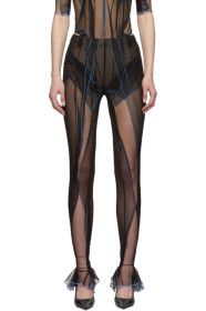 Y/Project - Black Fitted Leggings