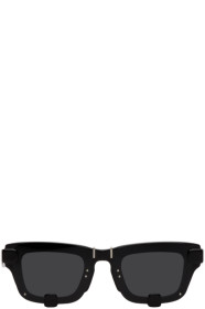 Y/Project - Black Linda Farrow Edition Square Sunglasses