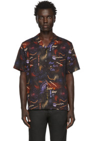 Saturdays NYC - Black Midnight Paradise Shirt